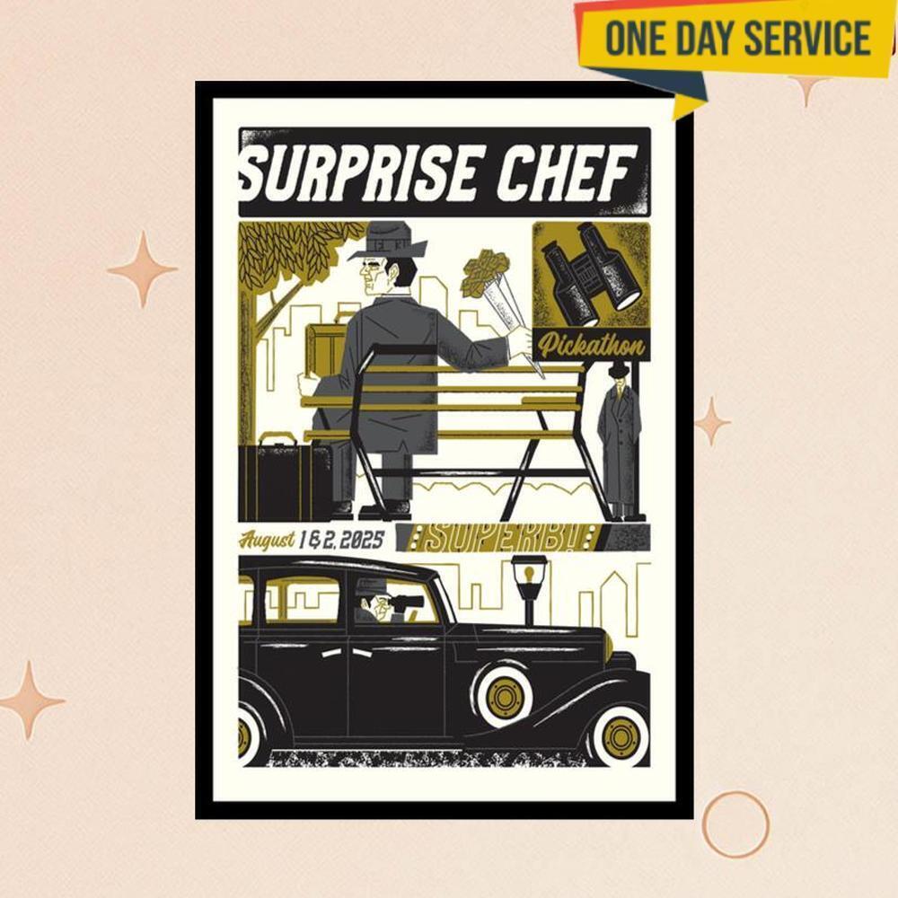 Surprise Chef August 1 2 2025 Pickathon Poster